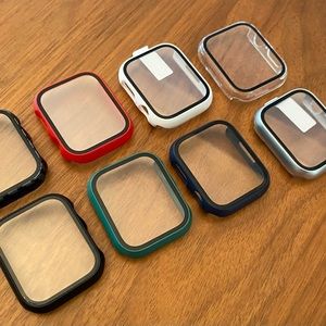 Apple Watch screen protectors for 45mm.